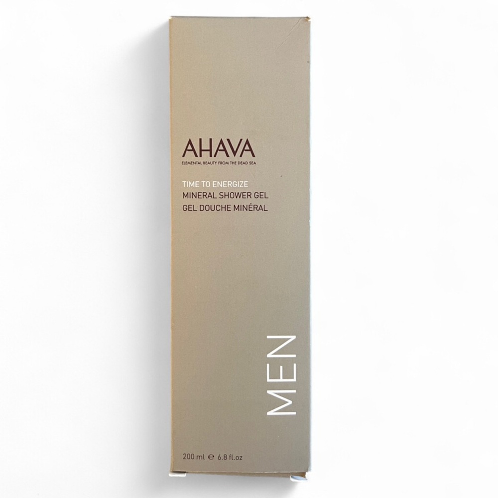 AHAVA Men Mineral Shower Gel 8.5oz - New / Sealed